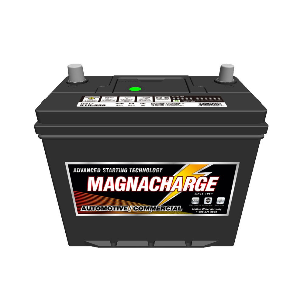 Magnacharge 51-530 Group 51, Automotive Starting Battery, 430CCA, 525CA, 80RC