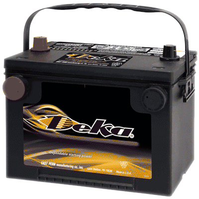 Deka 578DT Pow-R-Surge Battery – Group 34/78 – Maintenance-Free – Dual Terminal