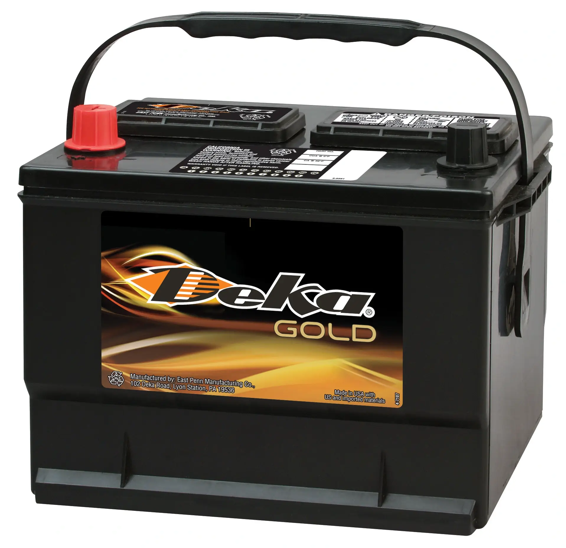 Deka 659MF Pow-R-Surge Battery – Group 59 – Maintenance-Free