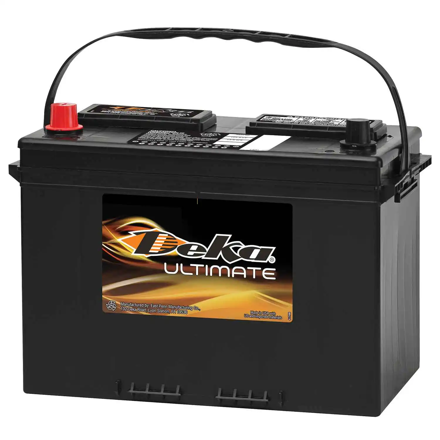 Deka 727MF Pow-R-Surge Battery – Group 27 – Maintenance-Free