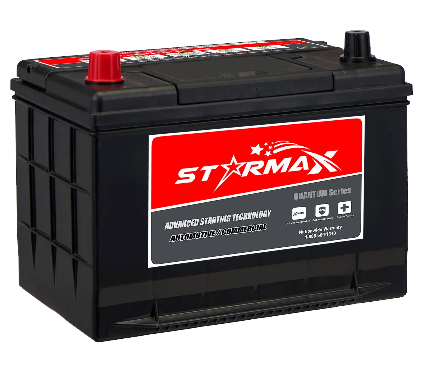 Starmax Quantum 34-925AGM Group 34 AGM Auto/Car/Truck Battery, 925CA, 740CCA, 110RC