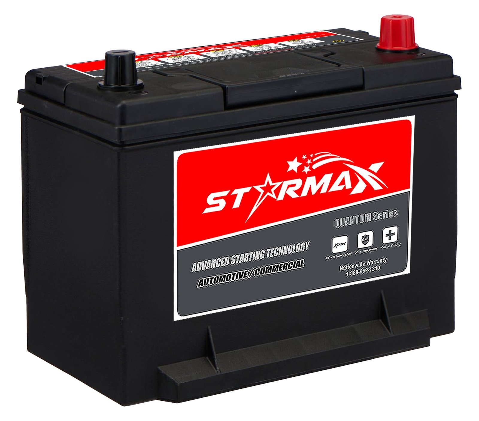 Starmax Quantum 56-715 Group 56 Auto/Car/Truck Battery, 715CA, 580CCA, RC85