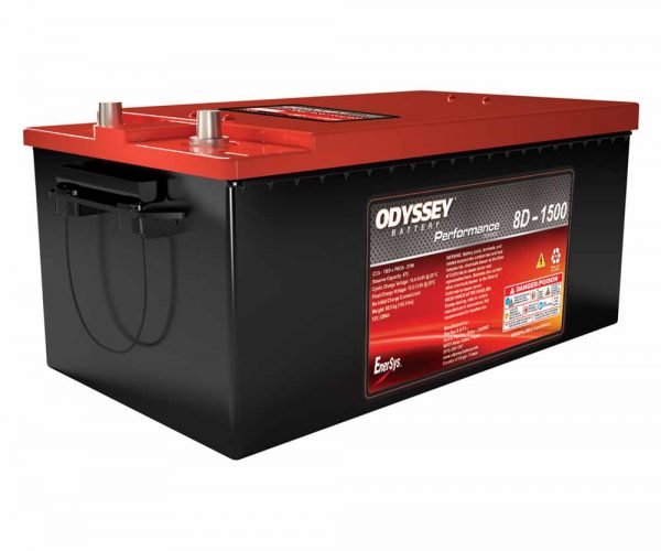 Odyssey ODP-AGM8DBFT Performance Series Engine Start Battery - 3 Yr Warranty / 2yr Wrty For APU/Cycling